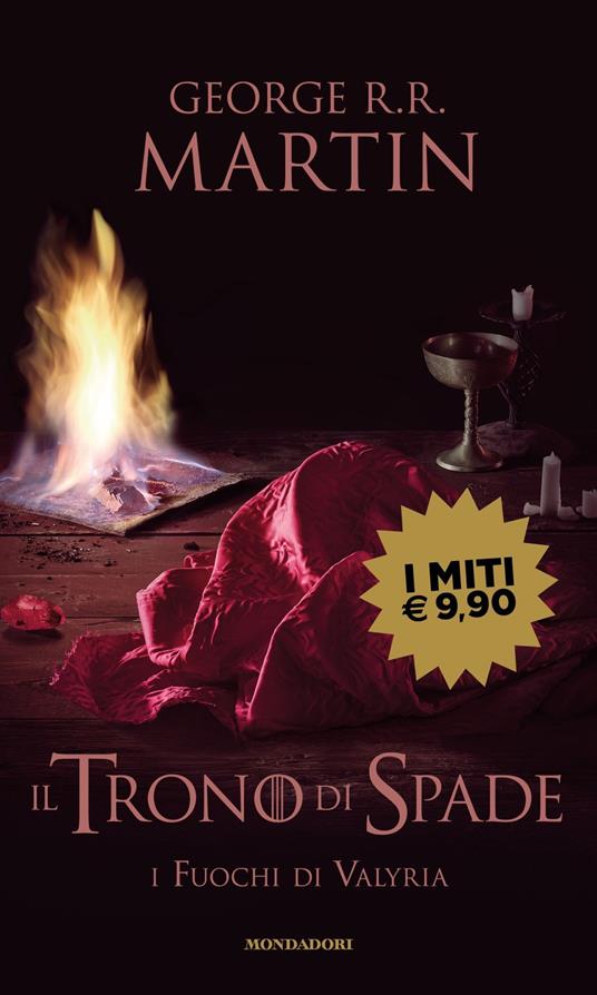 Il Trono di Spade. Vol. 11: I fuochi di Valyria - George R. R. Martin - copertina