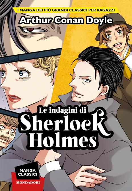 Le indagini di Sherlock Holmes. Manga classici - Arthur Conan Doyle,Haruka Komusubi - copertina
