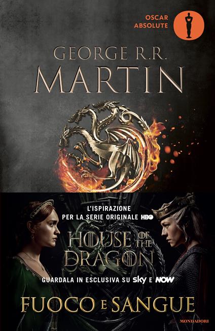 Fuoco e sangue. House of the Dragon - George R. R. Martin - copertina