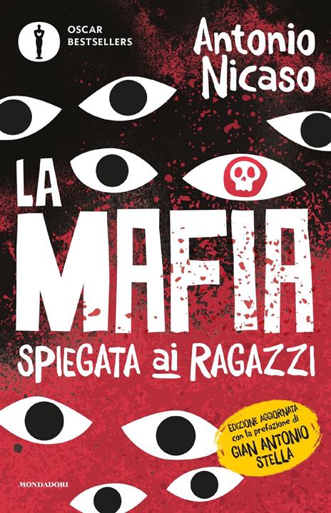 La mafia spiegata ai ragazzi - Antonio Nicaso - copertina