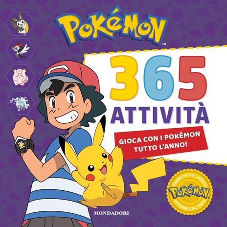 Pokémon. 365 attività. Ediz. a colori - copertina