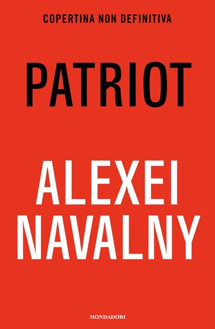 Patriot - Alexei Navalny - copertina