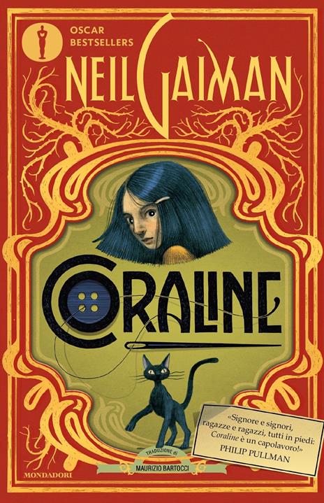 Coraline - Neil Gaiman - Libro - Mondadori - Oscar bestsellers