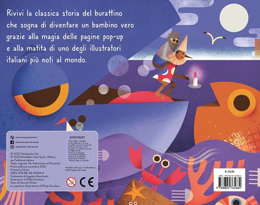 Le avventure di Pinocchio. Ediz. a colori - Philip Giordano - 2