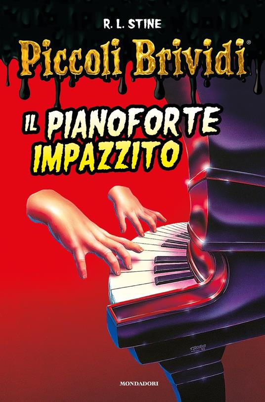Il pianoforte impazzito - Robert L. Stine - copertina