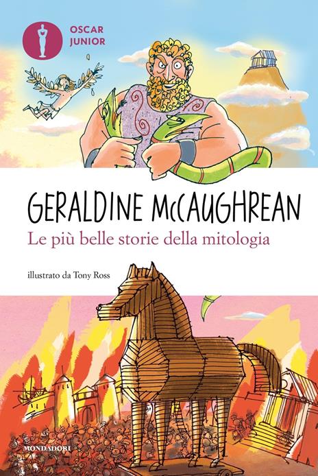 Le più belle storie della mitologia - Geraldine McCaughrean - copertina