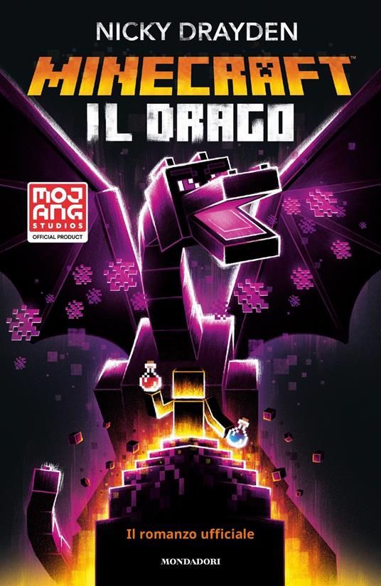 Minecraft. Il drago. Il romanzo ufficiale - Nicky Drayden - copertina