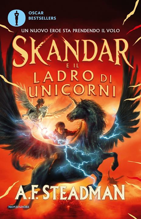 Skandar e il ladro di unicorni - A. F. Steadman - copertina