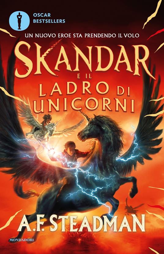 Skandar e il ladro di unicorni - A. F. Steadman - copertina