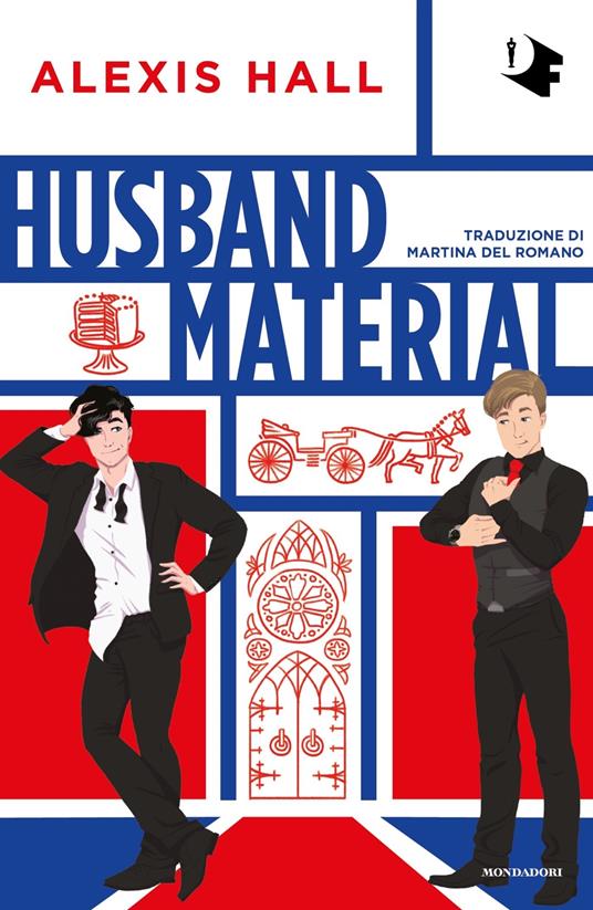 Husband material. Ediz. italiana - Alexis Hall - copertina