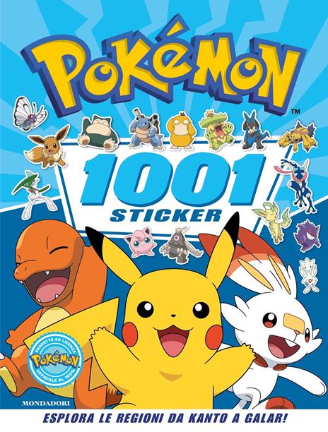 Pokémon. 1001 sticker - copertina