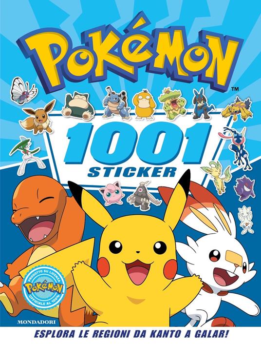 Pokémon. 1001 sticker - copertina