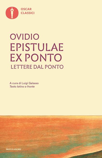 Epistulae ex Ponto. Lettere dal Ponto. Testo latino a fronte - P. Nasone Ovidio - copertina