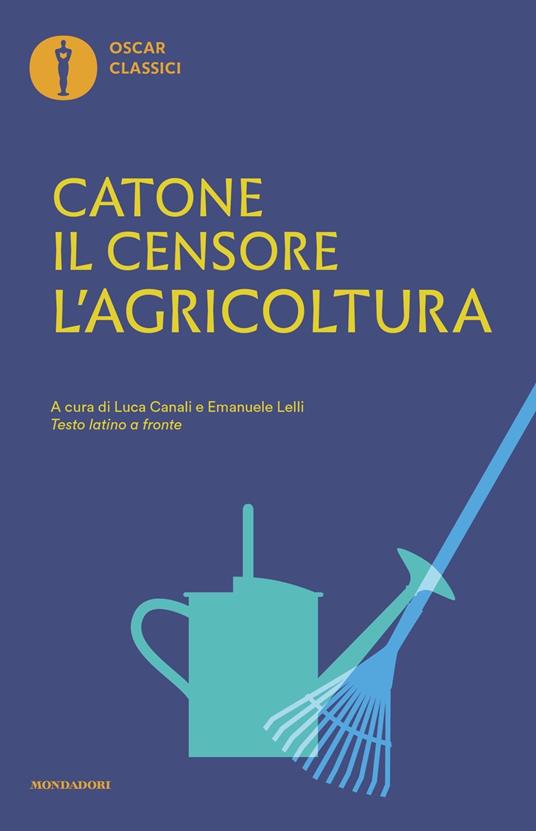 L'agricoltura. Testo latino a fronte - Marco Porcio Catone - copertina