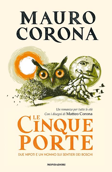 Le cinque porte - Mauro Corona - copertina