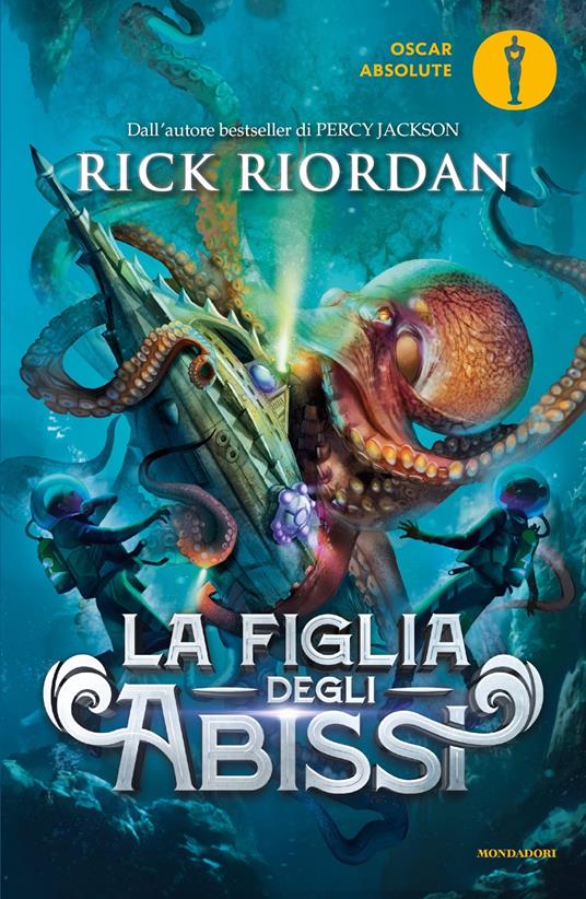 La figlia degli abissi - Rick Riordan - copertina