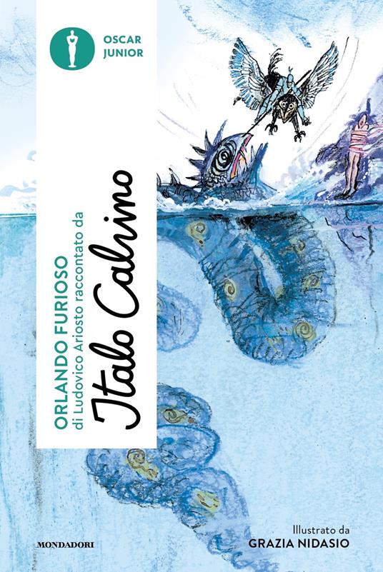 «Orlando furioso» di Ludovico Ariosto raccontato da Italo Calvino - Italo Calvino - copertina