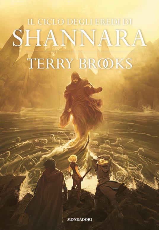 Il ciclo degli eredi di Shannara: Gli eredi di Shannara-Il druido di Shannara-La regina degli elfi di Shannara-I talismani di Shannara - Terry Brooks - copertina