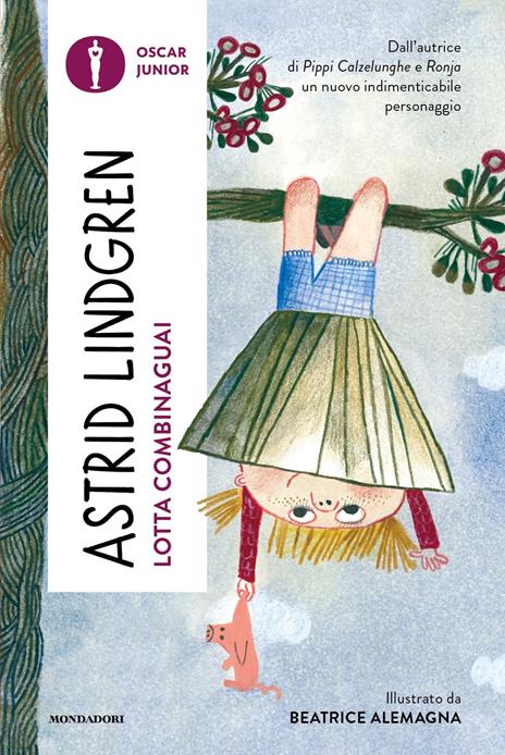 Lotta Combinaguai - Astrid Lindgren - copertina
