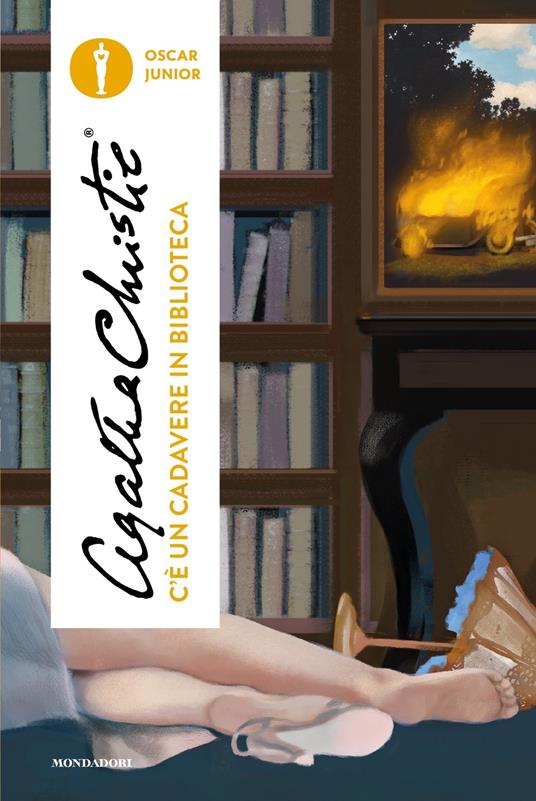 C'è un cadavere in biblioteca - Agatha Christie - copertina