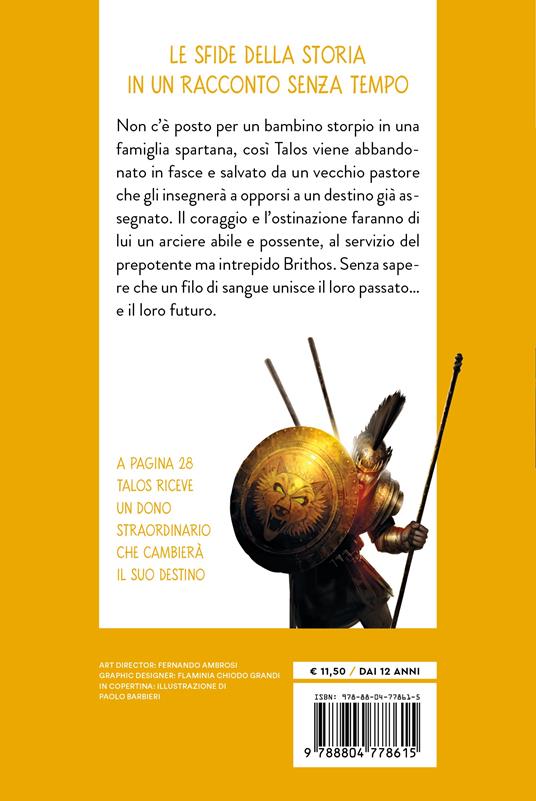 Lo scudo di Talos - Valerio Massimo Manfredi - Libro - Mondadori - Oscar  junior