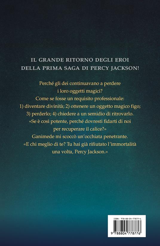 Il calice degli dei. Percy Jackson e gli dei dell'Olimpo - Rick Riordan - 2