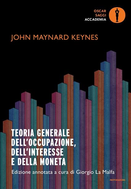 Teoria generale dell'occupazione, dell'interesse, della moneta - John Maynard Keynes - copertina
