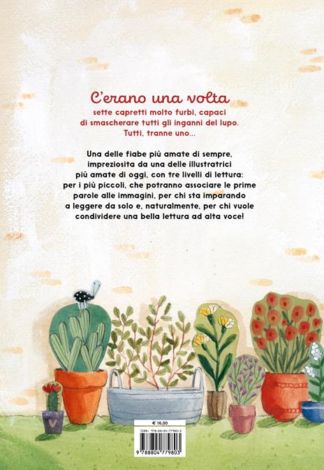 Il lupo e i sette capretti. Ediz. a colori - Wilhelm Grimm,Jacob Grimm - 2