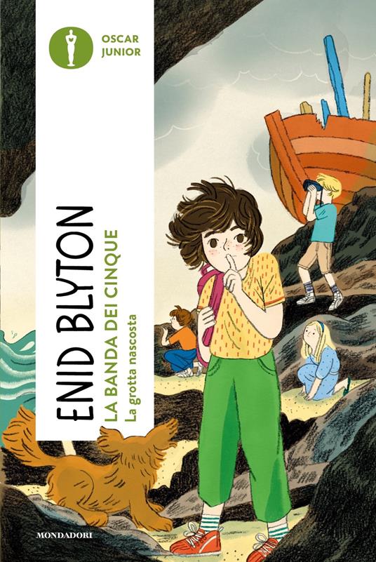 La grotta nascosta. La banda dei cinque. Vol. 3 - Enid Blyton - copertina