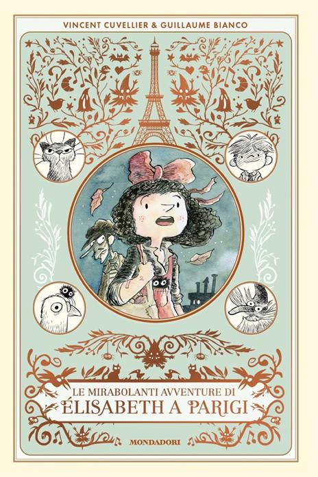Le mirabolanti avventure di Elisabeth a Parigi - Vincent Cuvellier - copertina