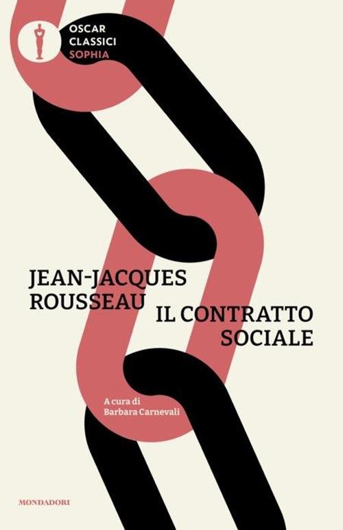 Il contratto sociale - Jean-Jacques Rousseau - copertina