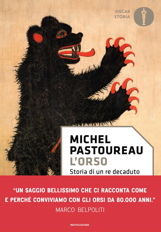 L'orso. Storia di un re decaduto - Michel Pastoureau - copertina