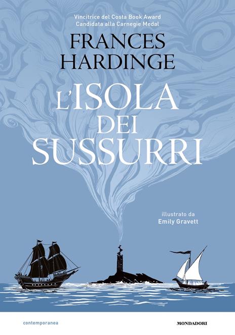 L'isola dei sussurri - Frances Hardinge - copertina