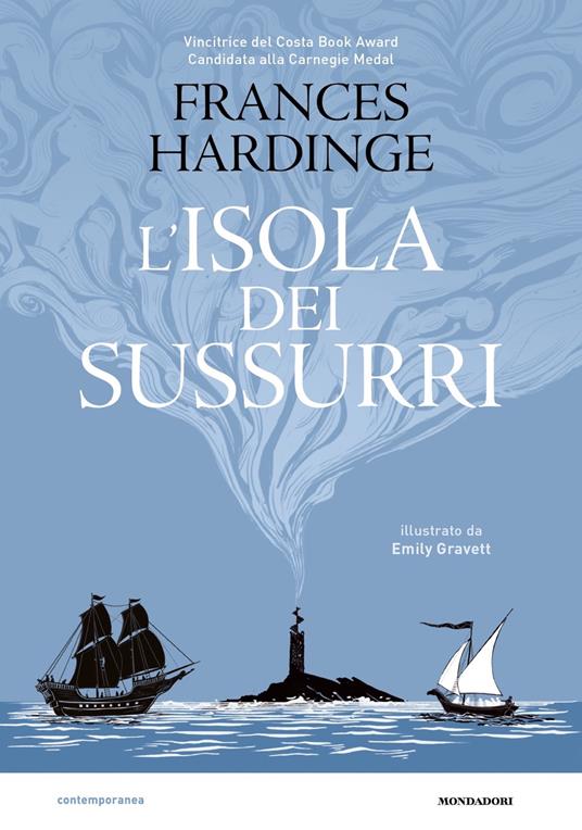 L'isola dei sussurri - Frances Hardinge - copertina