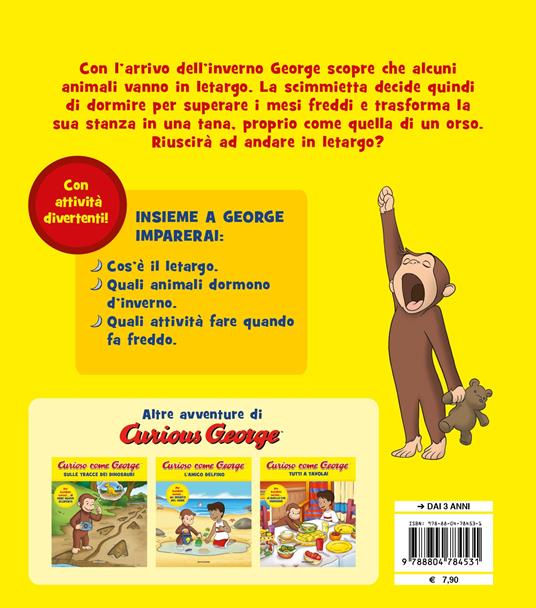 L'orso dormiglione! Curioso come George. Ediz. a colori. Vol. 14 - 2