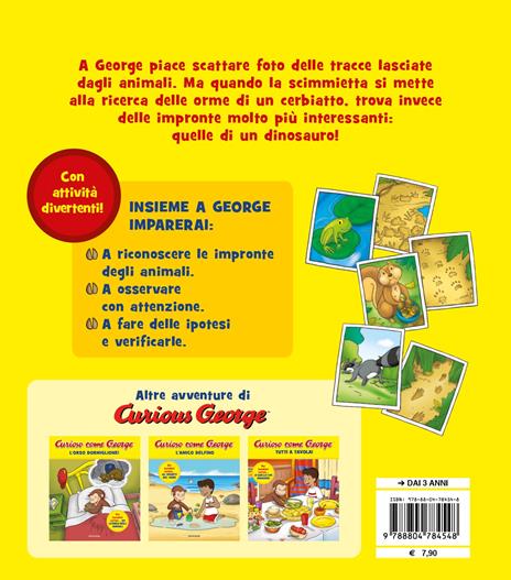 Sulle tracce dei dinosauri. Curioso come George. Ediz. a colori. Vol. 13 - 2