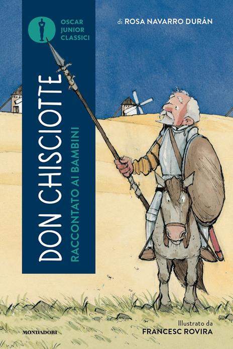 Don Chisciotte raccontato ai bambini - Rosa Navarro Durán - copertina