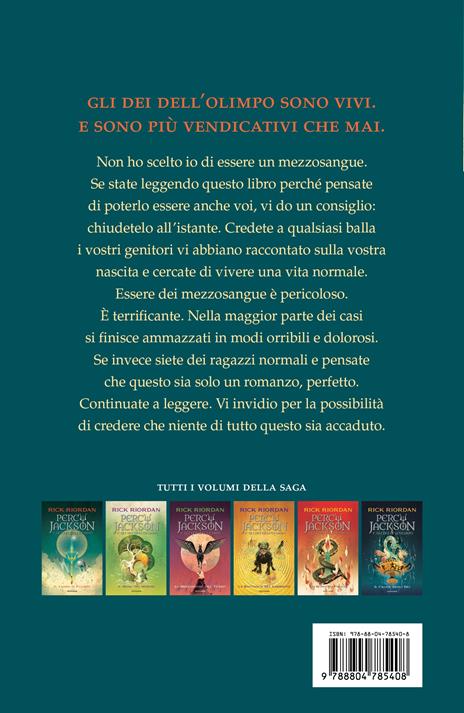 Il ladro di fulmini. Percy Jackson e gli dei dell'Olimpo - Rick Riordan - 2