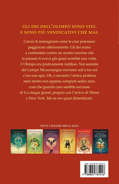 Lo scontro finale. Percy Jackson e gli dei dell'Olimpo. Vol. 5 - Rick Riordan - 2