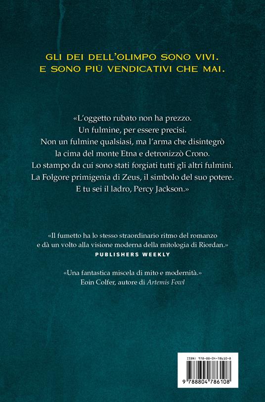 Il ladro di fulmini. Percy Jackson e gli dei dell'Olimpo - Rick Riordan,Robert Venditti - 2