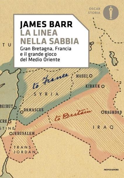 La linea nella sabbia - James Barr - copertina