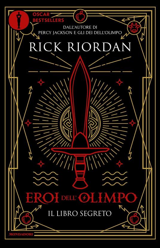Il libro segreto. Eroi dell'Olimpo - Rick Riordan - copertina