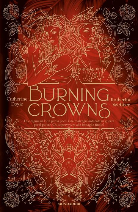 Burning crowns - Catherine Doyle,Katherine Webber - copertina