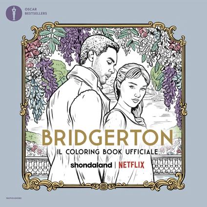 Bridgerton. Il coloring book ufficiale - copertina