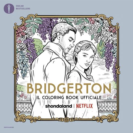 Bridgerton. Il coloring book ufficiale - copertina