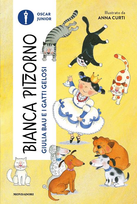 Giulia Bau e i gatti gelosi - Bianca Pitzorno - copertina