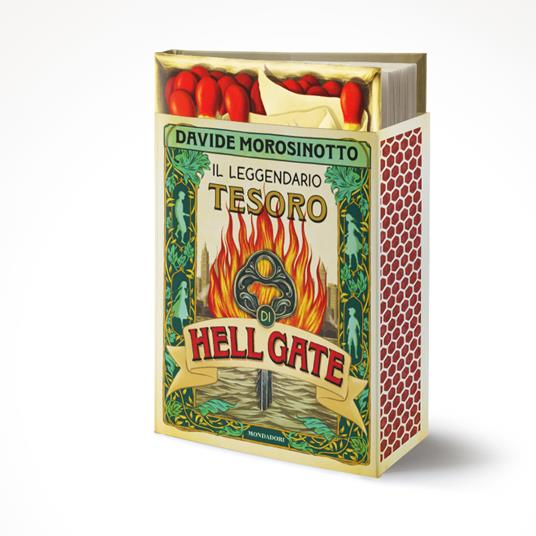 Il leggendario tesoro di Hell Gate - Davide Morosinotto - copertina