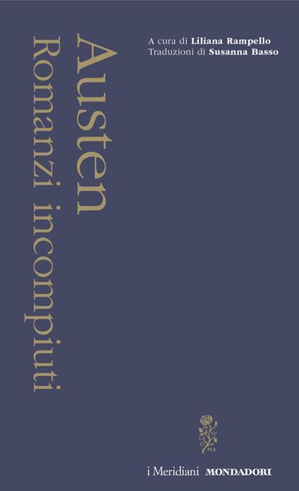 Romanzi incompiuti - Jane Austen - copertina