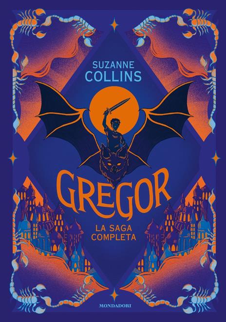 Gregor. La saga completa: La prima profezia-La profezia del flagello-La profezia del sangue-La profezia segreta-La profezia del tempo - Suzanne Collins - copertina