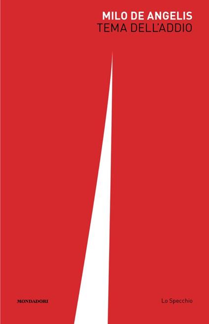 Tema dell'addio - Milo De Angelis - copertina